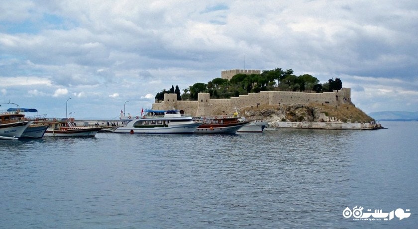  قلعه کوش آداسی شهر ترکیه کشور کوش آداسی